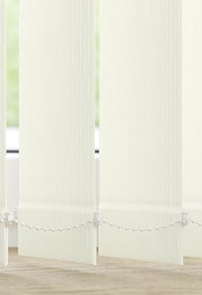 Linear Fleck, Vanilla - Vertical Blind Slats